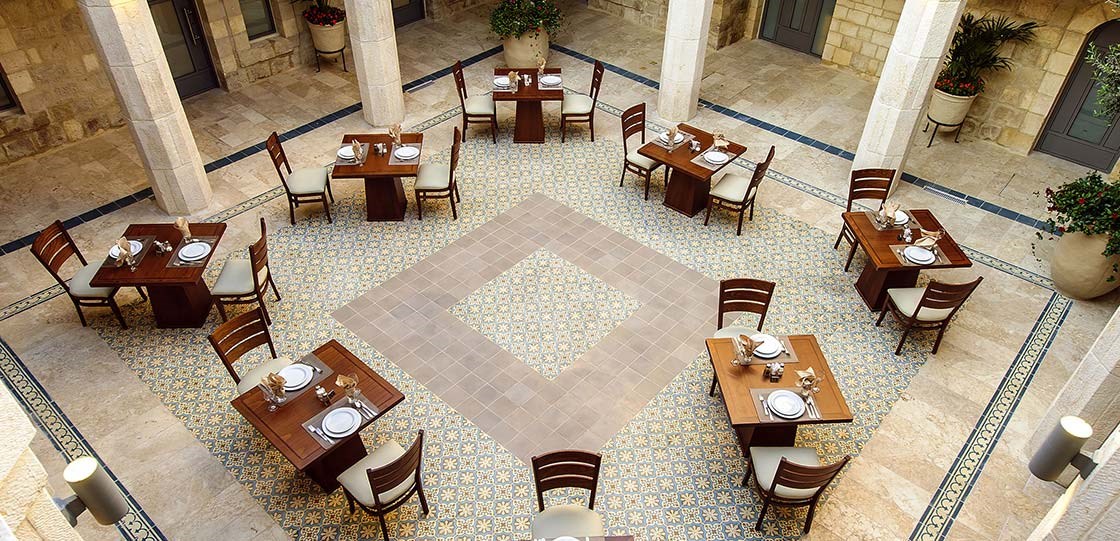 Spharadic Hotel- View Inside